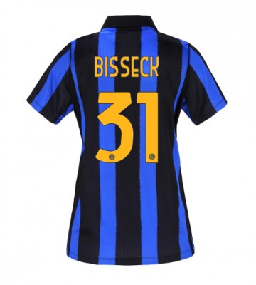 Inter Milan Yann Bisseck #31 Replika Hemmatröja Damer 2026-27 Kortärmad